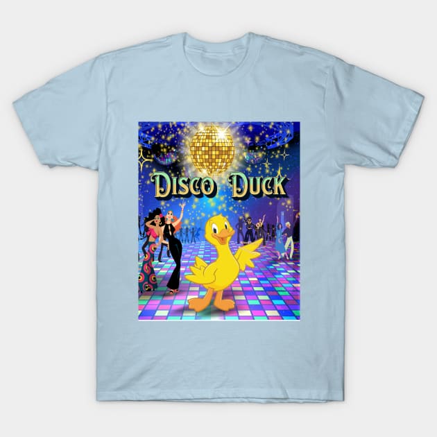 DisKo DucK T-Shirt by Berlin Larch Creations